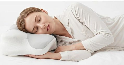 💕 Cervical Pillow Cozy Sleeping, Ergonomic Contour Memory Foam Pillows (Set of 2)