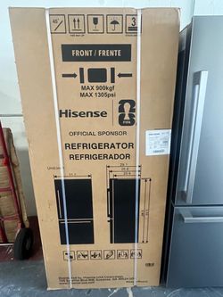 Refrigerator Hisense 31”.1 NEW