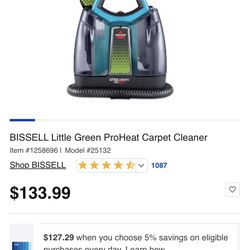 Bissel Carpet Cleaner