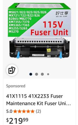 41X1115 41X2233 Fuser Maintenance Kit
