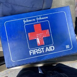 Old Johnson And Johnson First Aid Kit