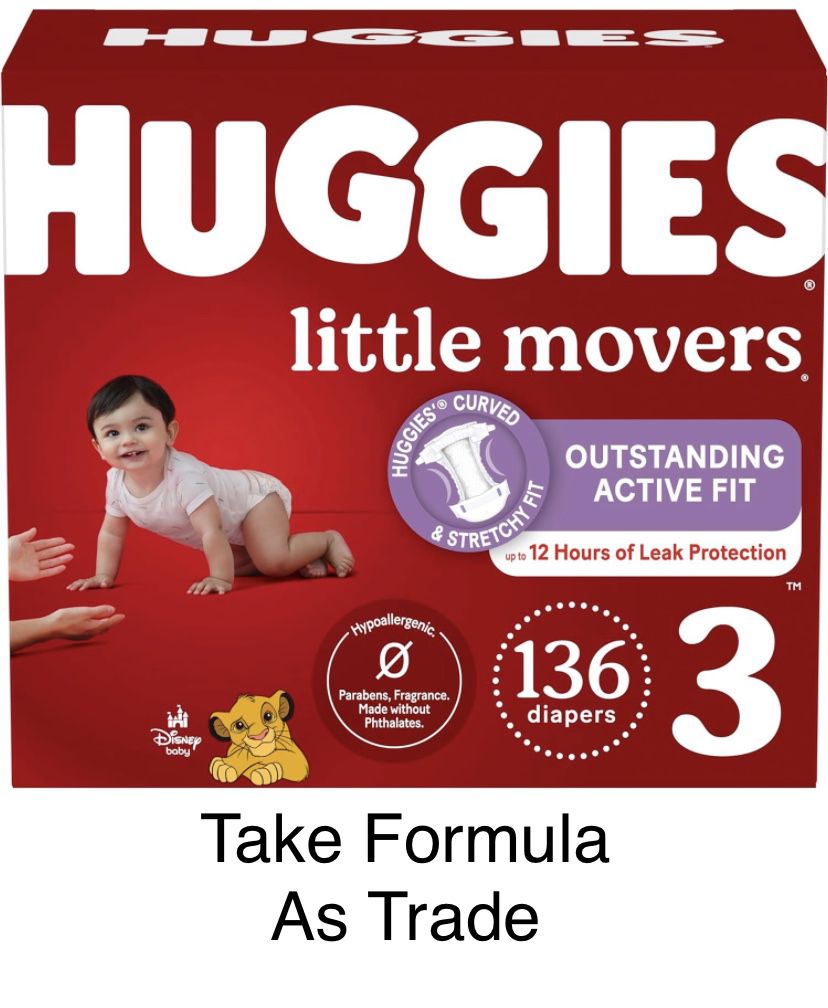 Little Movers Huggies Size 3