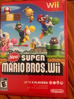 Nintendo Wii super Mario bros