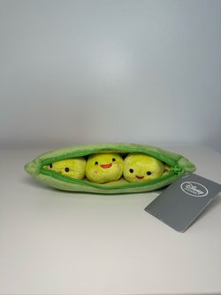 Mini Three Peas in a Pod Disney plush