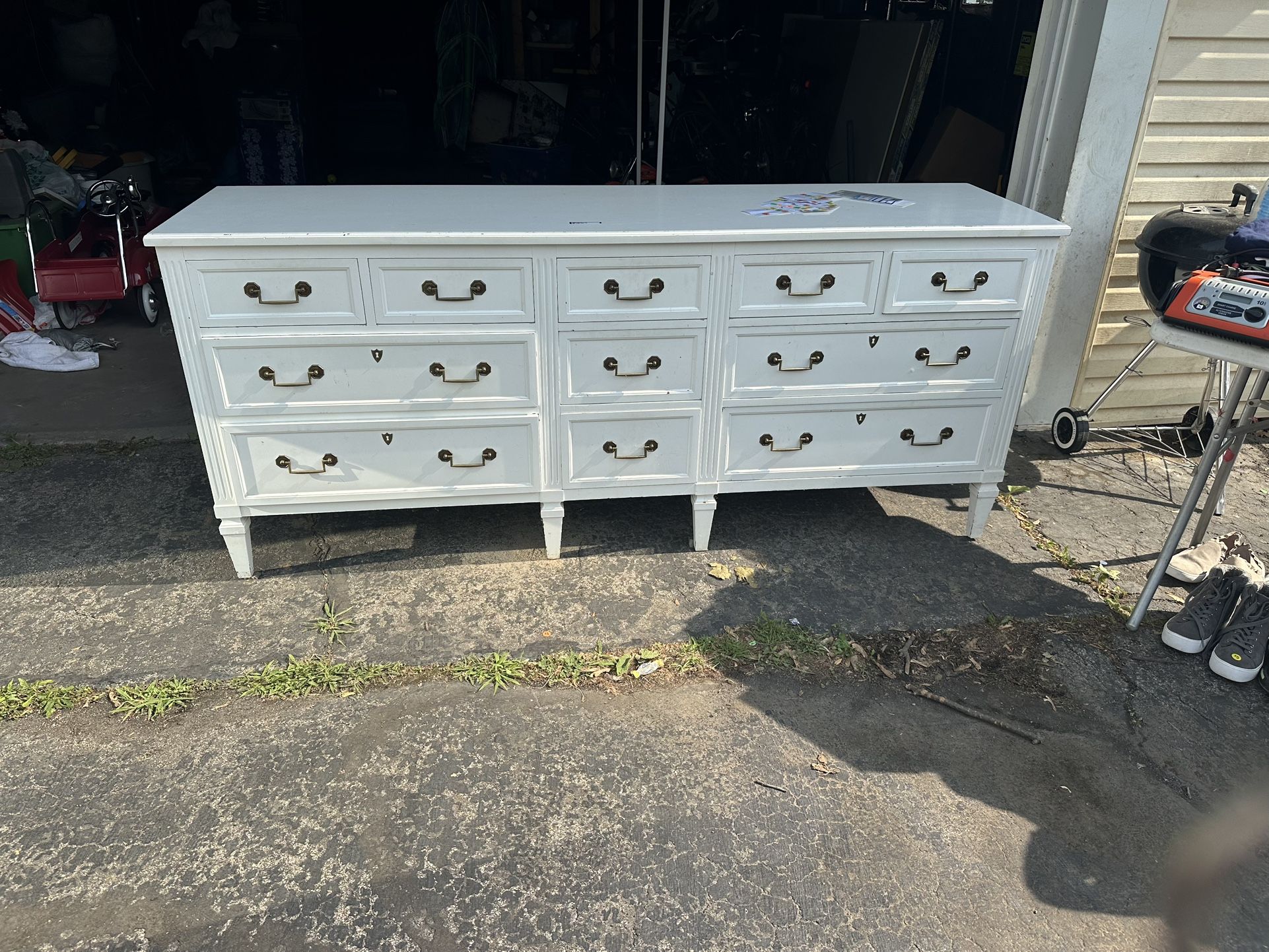 Dresser And Mirror