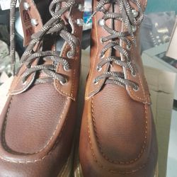 King Welt Work Boots For Men Size 10 Steel Toed