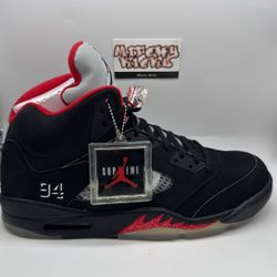 Jordan 5 Retro Supreme Black Sz. 13