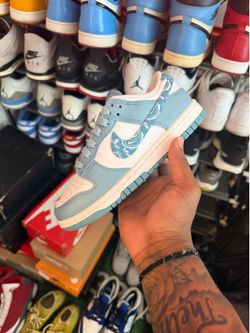 Nike Dunk Low Paisley Blue