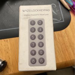 Wyze Lock keypad (brand new never used)