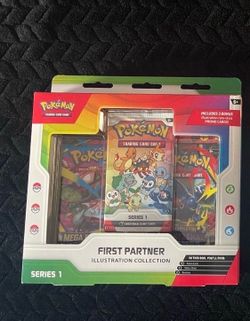 Pokemon First partner illustration collection (series 1)