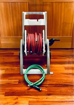 Suncast - 175 Ft. Hose Reel Cart | plus 100ft Garden Hose | Great Condition!