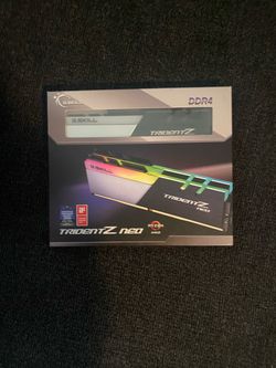 G Skill trident Z neo DDR4 Ram