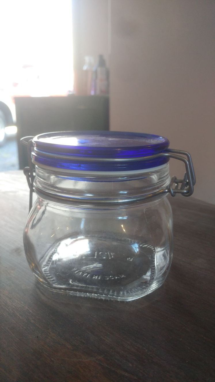 Fido Italian Glass Jar