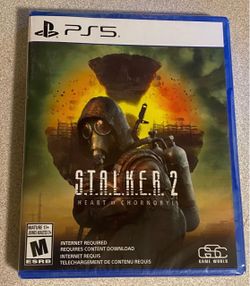 S.T.A.L.K.E.R. 2 Heart of Chornobyl PS5. New, Sealed