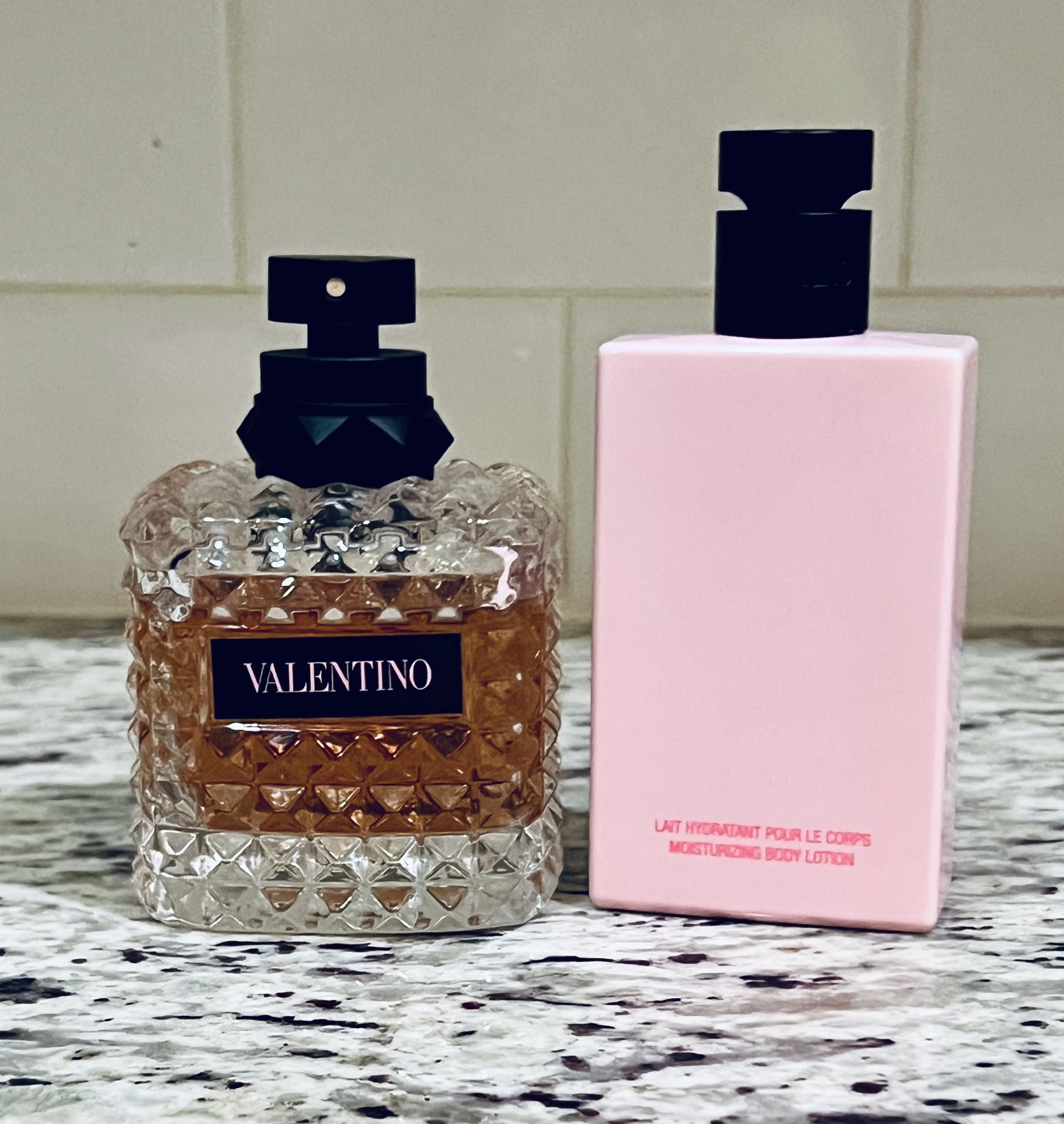 Valentino Donna perfume & lotion set