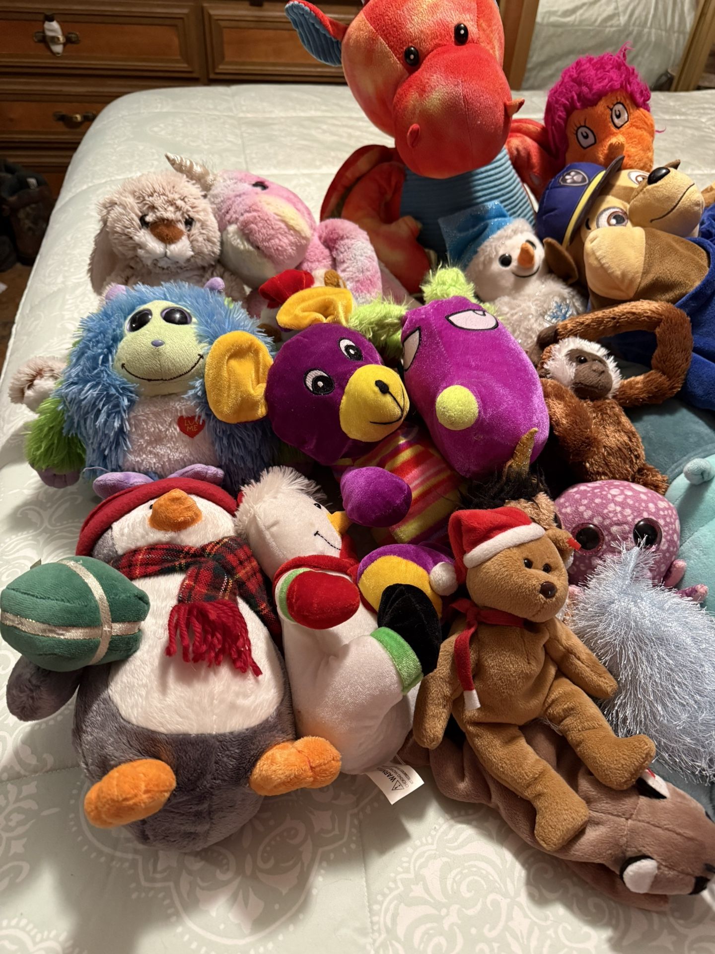 Huge Bag Of Plushies