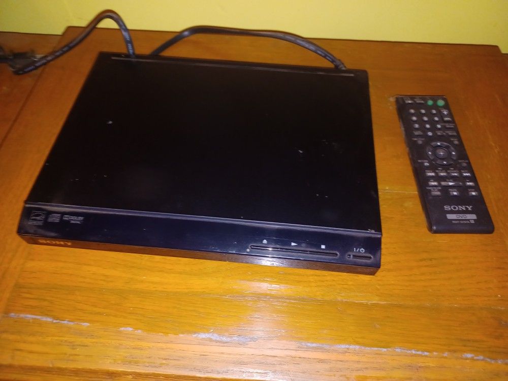 Sony DVD Player with remote