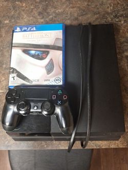 PS4 500GB w/controller and Star Wars Battlefront Deluxe Edition