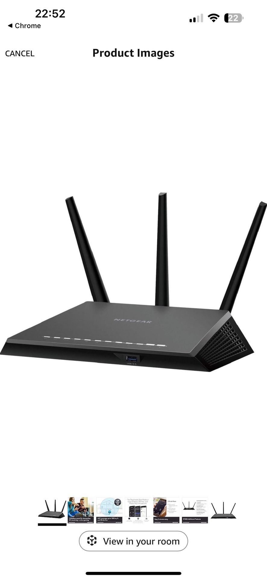 AC1900 WiFi Router (R7000)