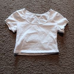 Juniors White T Shirt 