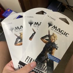 MAGIC FINAL FANTASY BOOSTER PACKS