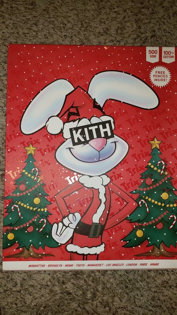 KITH X TRIX RABBIT LOGO HOODIE (NOCTURNAL)