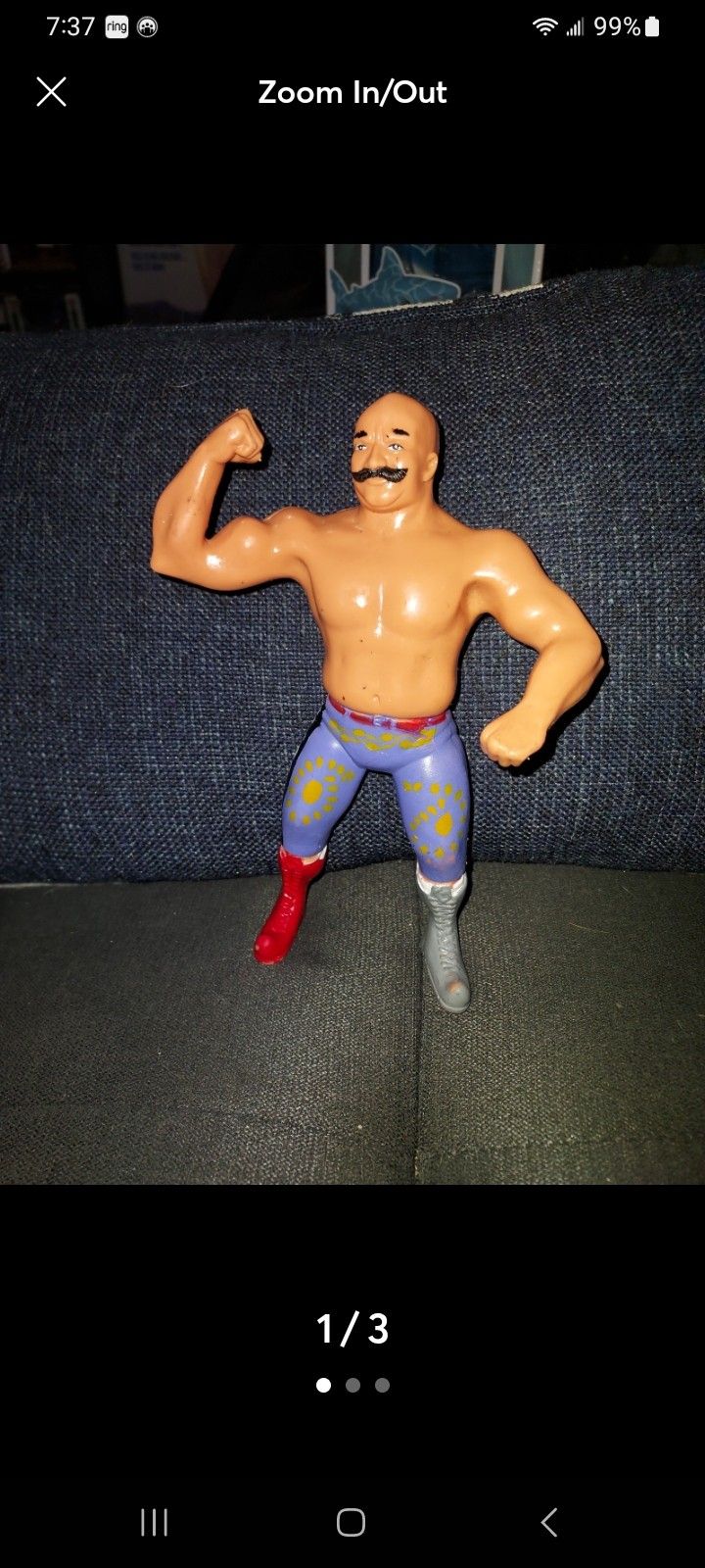 LJN Iron Sheik Wrestling Figure