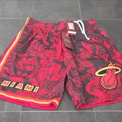 Mitchell & Ness Miami Heat Basketball Shorts