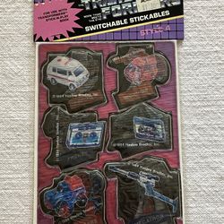 Transformers Fighter Pack 1984 Vintage Switchable Stickable Stickers Style 4

Brand New Sealed
