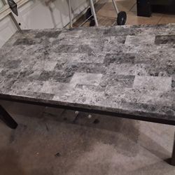 Gray Top Coffee Table