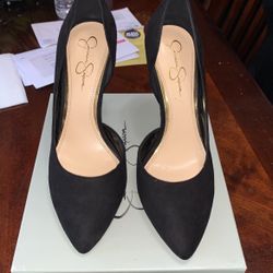 Jessica Simpson Black Heels