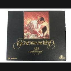 Gone With the Wind (VHS, 1990, 2-Tape Set) 50th Anniversary Edition MGM/UA