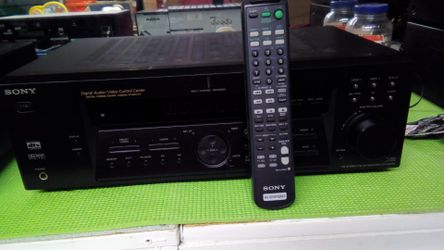 Sony Am/FM receiver with remote control