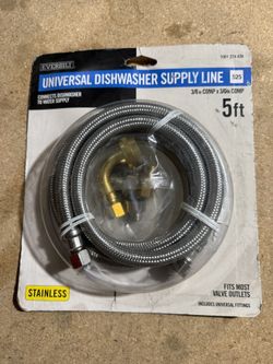 UNIVERSAL DISHWASHER SUPPLY LINE