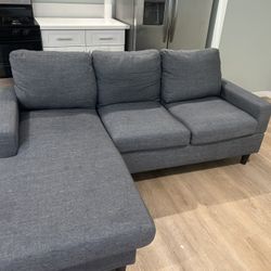 Gray sofa/couch