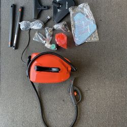 New 1.5L Dual-Tank Rolling Cleaning Steam Machine for Carpet