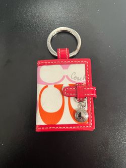 Coach Y2K Signature Mini Photo Frame Keychain