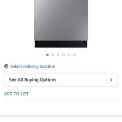 Dishwasher  Stainless  Steel 24" Build In