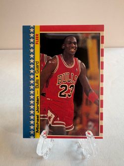 1987-88 Fleer - Stickers Michael Jordan #2