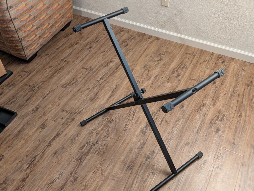 Piano Keyboard Single X Stand