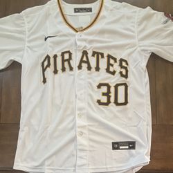 Pittsburgh Pirates Paul Skenes White Adult Medium Jersey  NWT