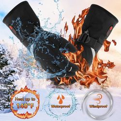 Heating gloves touch screen