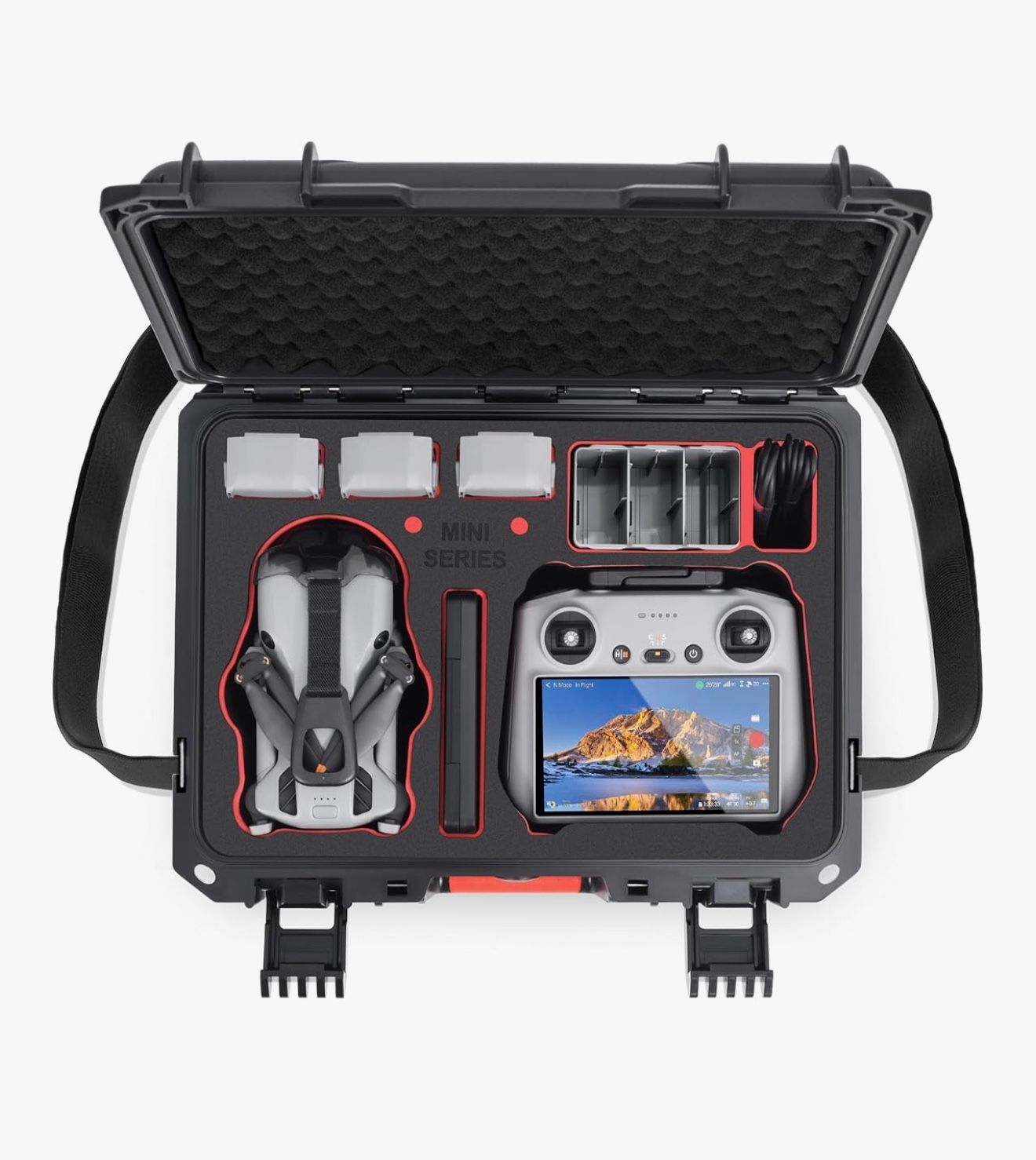 STARTRC Waterproof Hard Carrying Case for DJI Mini 5 Pro Accessories for RC-N/RC2 Controller