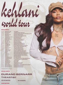 Kehlani World Tour Concert Tickets - Seattle