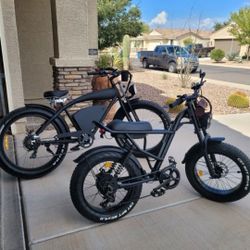Pair Of Electric Bikes 