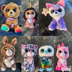 7 Beanie Babies