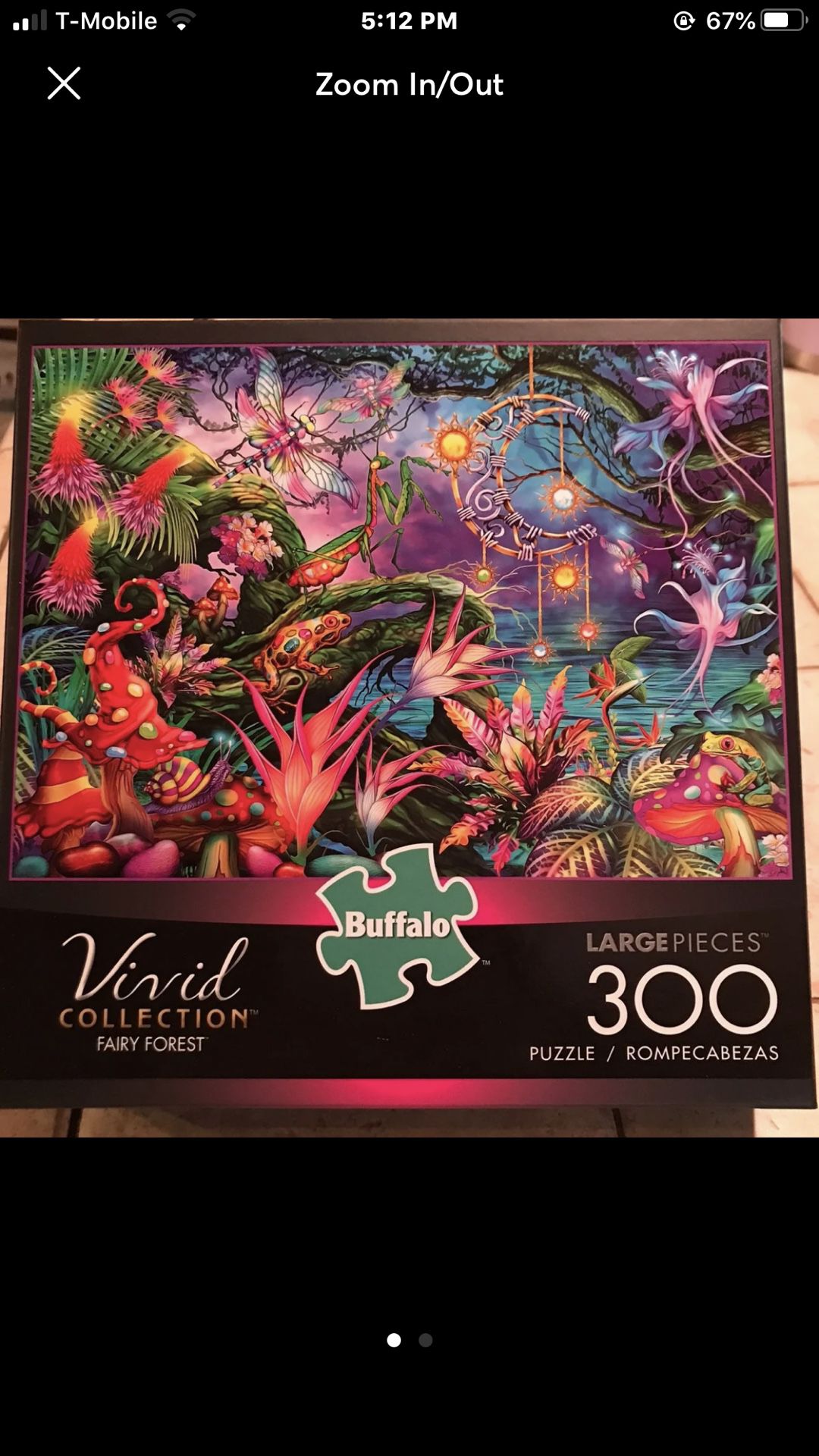 NEW!!! 300 Large Piece Puzzle FAIRY FOREST