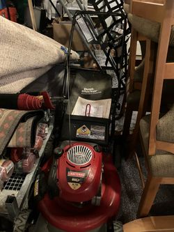 Craftsman Gold 6.75 Torque Engine Briggs & Stratton Gas Lawnmower(See & Click On Pictures)