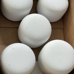 Google Nest Wifi 1 Routers and 4 Point - Snow White , Model H2D