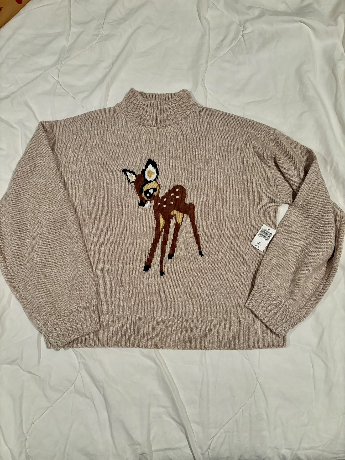 Disney Bambi Sweater NWT Size Small